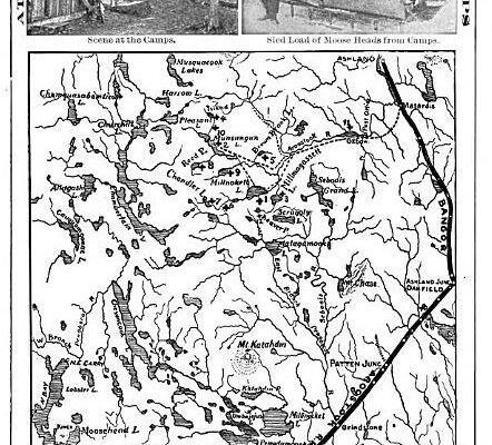 Haunts of the Hunter - 1903 Atkins Camps Ad